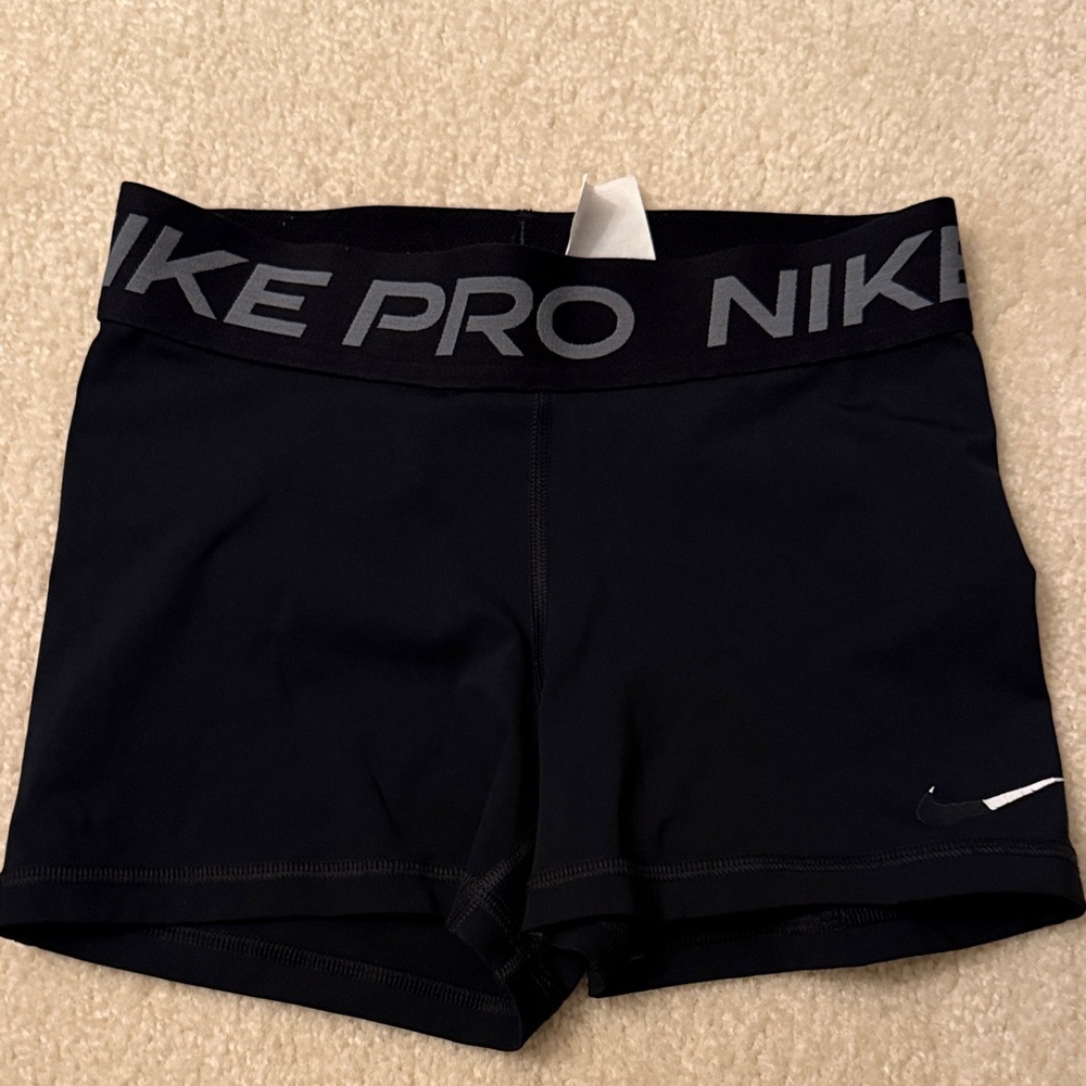 Nike Pro Women's Athletic Black Shorts
